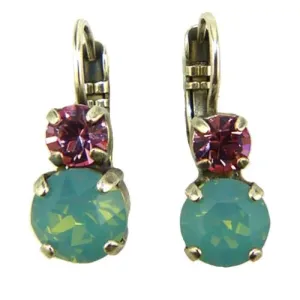 Mariana Handmade Swarovski Crystal Earrings 1190 806 Light Pink Opal