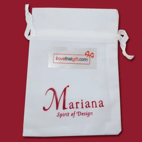Mariana Handmade Swarovski Crystal Earrings 1401 001 Opal Clear Crystal AB