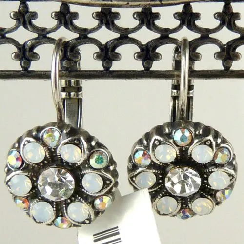 Mariana Handmade Swarovski Crystal Earrings 1401 001 Opal Clear Crystal AB