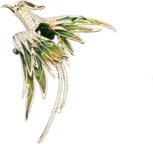 New Bird Design Pin Gift Elegant Glorious Chinese Style Phoenix Brooches