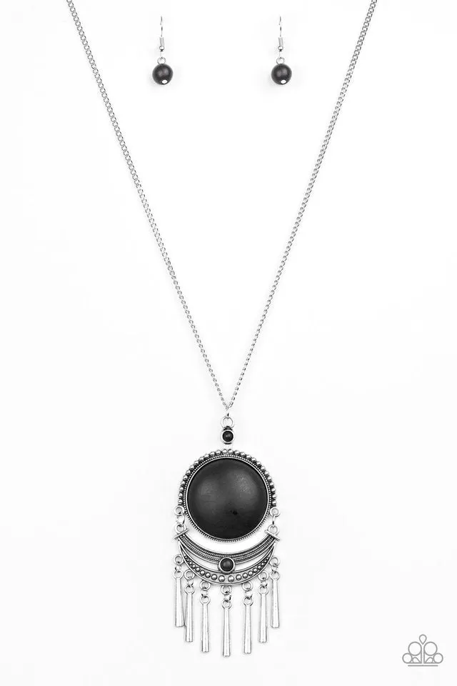 Paparazzi Necklace ~ Rural Rustler - Black