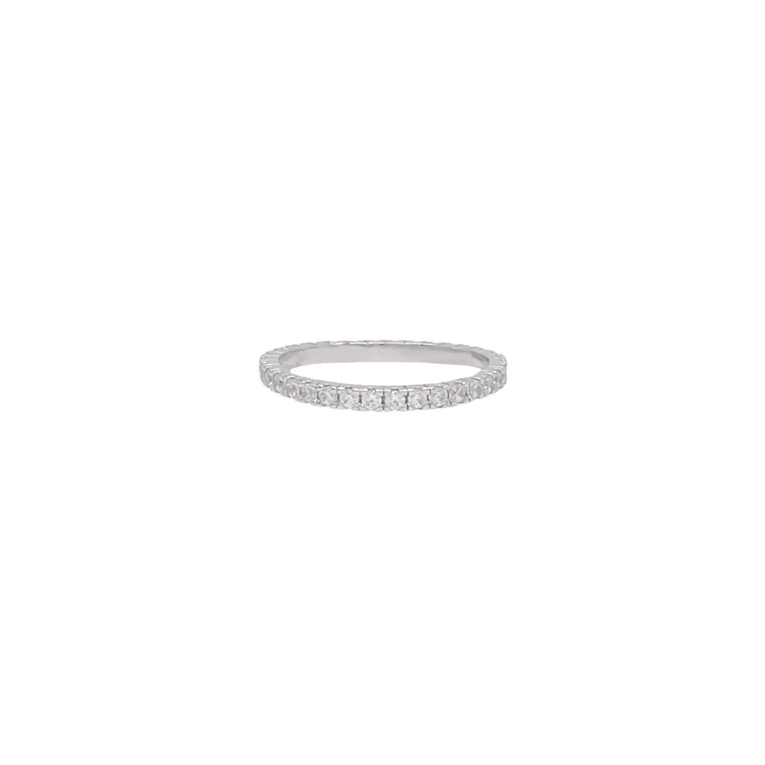 Small Round Brilliant Eternity Ring