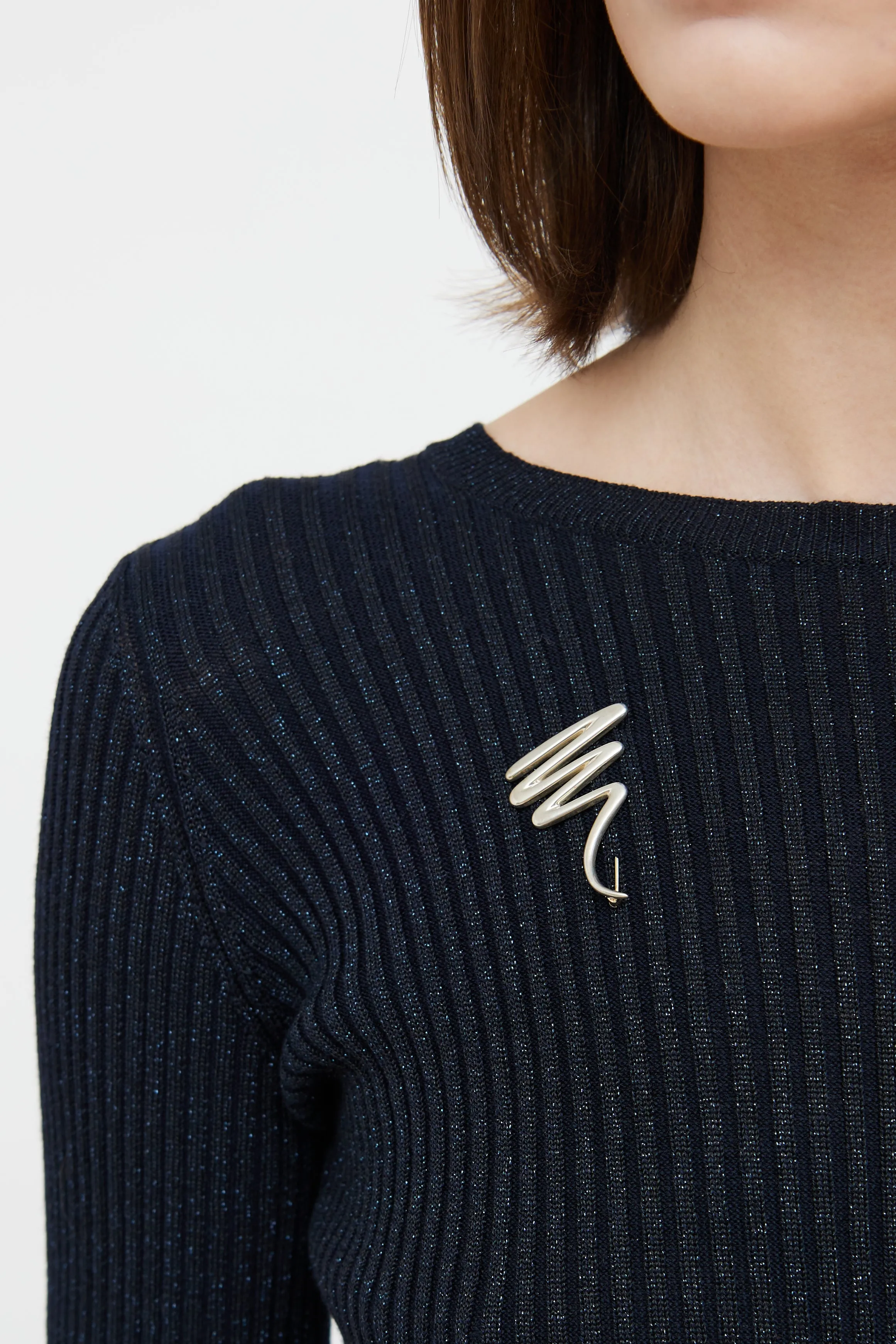 Sterling Silver Scribble Paloma Picasso Brooch