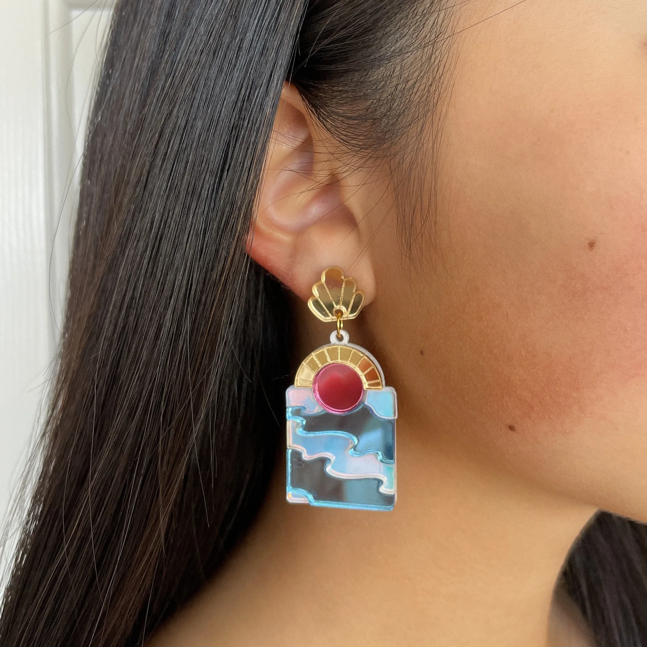 Sunrise Arch Earring