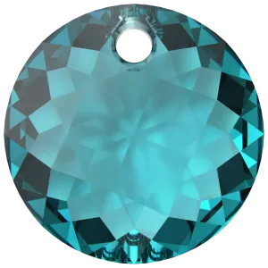 Swarovski Pendants Classic Cut (6430) Blue Zircon