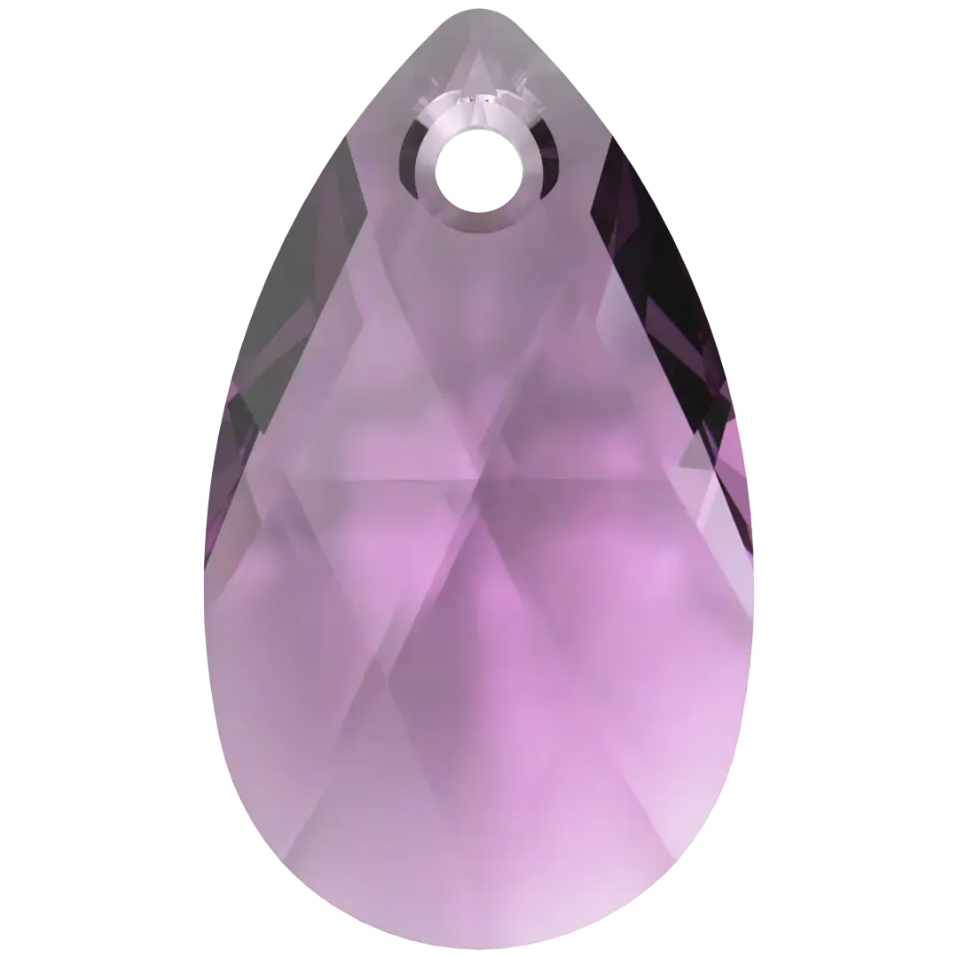 Swarovski Pendants Peardrop (6106) Amethyst