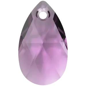 Swarovski Pendants Peardrop (6106) Amethyst
