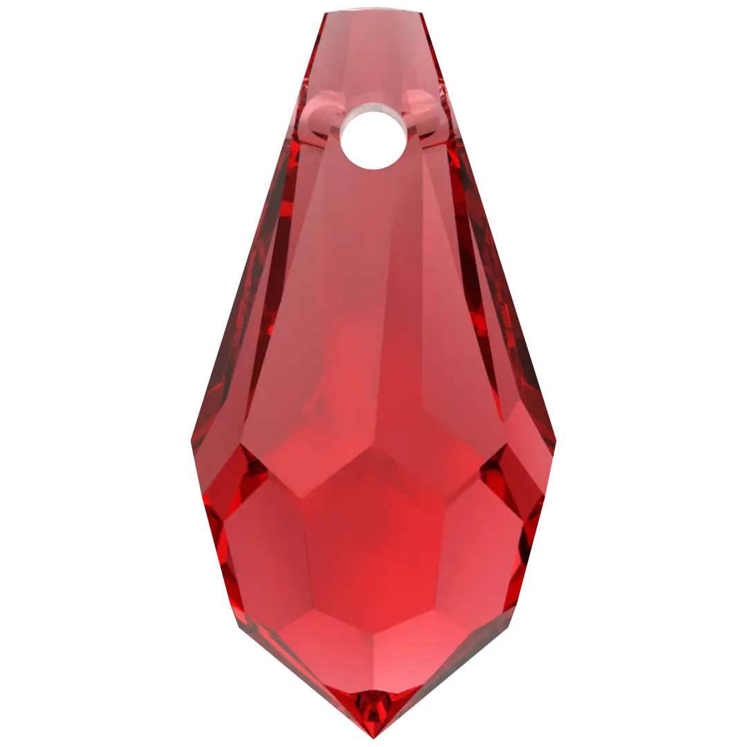 Swarovski Pendants Teardrop (6000) Light Siam