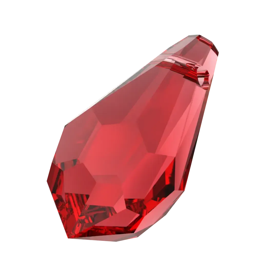 Swarovski Pendants Teardrop (6000) Light Siam