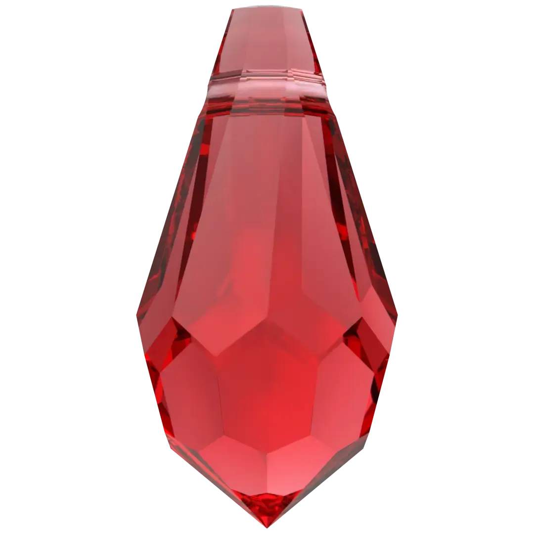 Swarovski Pendants Teardrop (6000) Light Siam