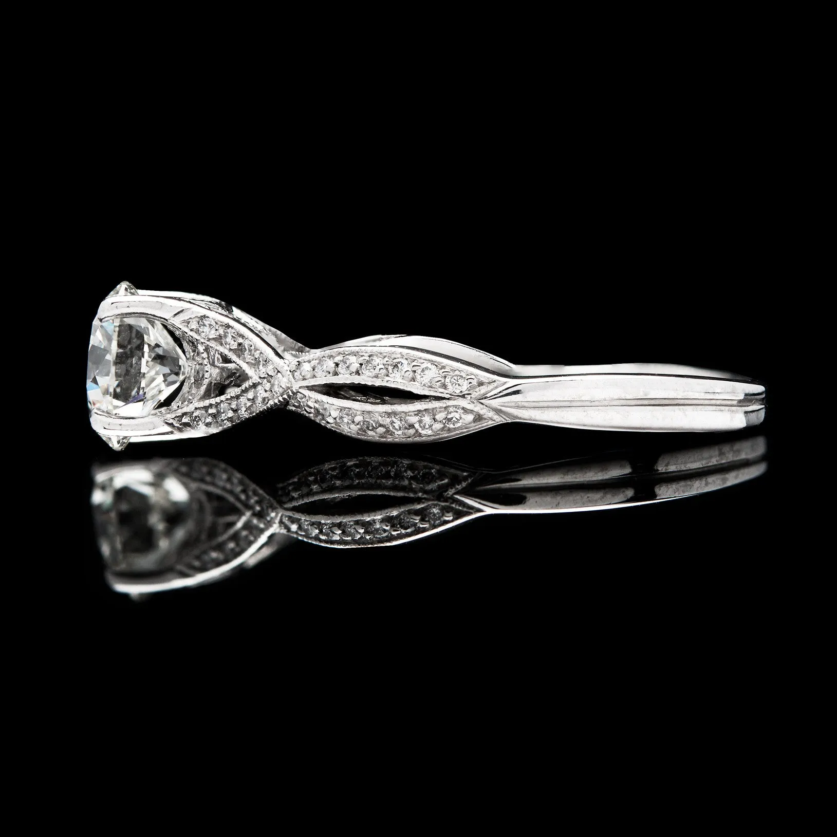 Tacori GIA 1.02 Carat Diamond Engagement Ring