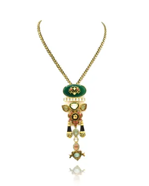 Tanishka Multicolor Pendant Necklace