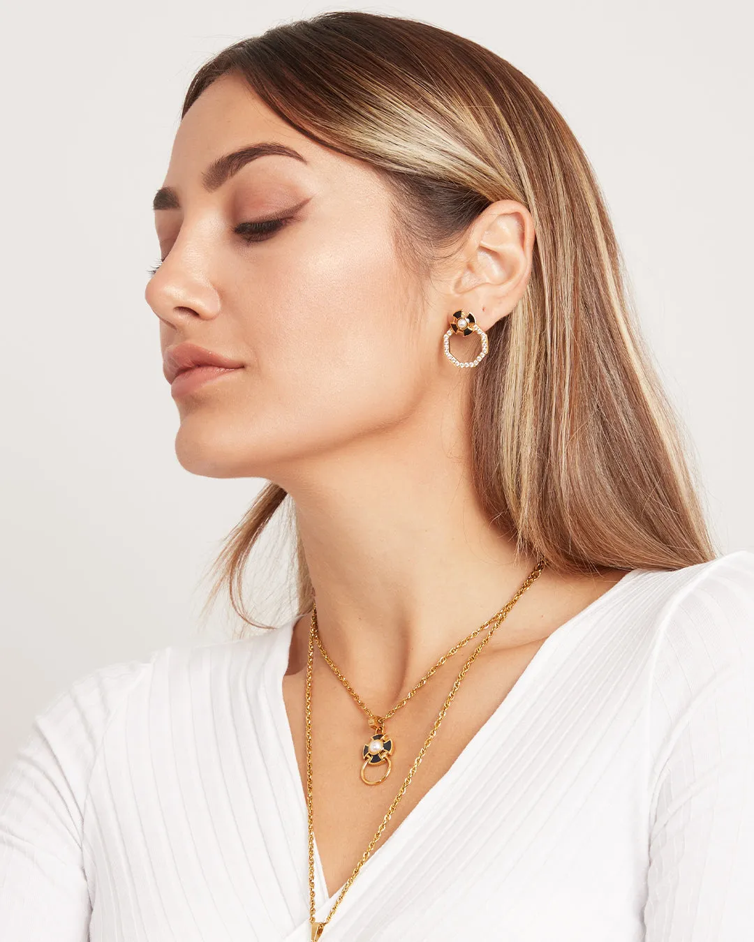 Timeless Maltese Cross Ħabbata Pendant, Gold