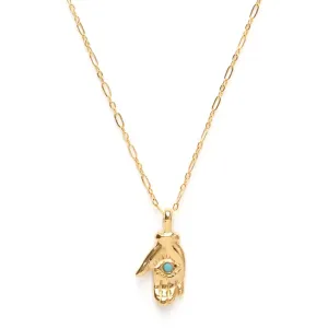 Tiny Mystic Hand Necklace