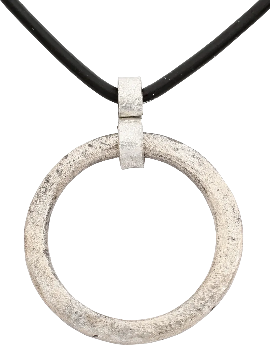 VIKING PROTECTIVE BROOCH NECKLACE, C.850-1050 AD