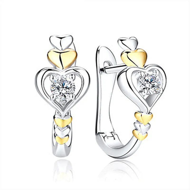 Wholesale Heart Shaped Creative Earrings
