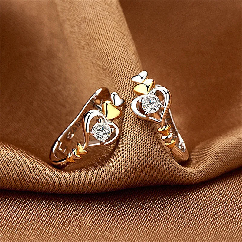 Wholesale Heart Shaped Creative Earrings