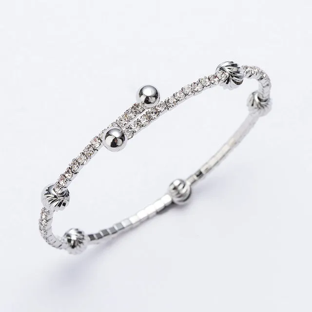 Women Rhinestones Bracelets